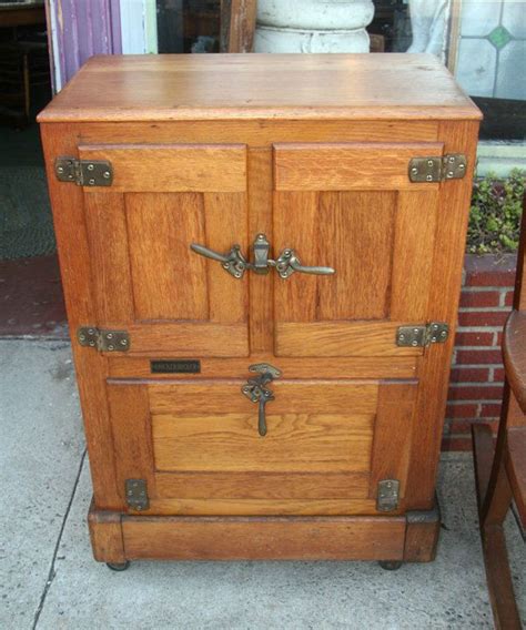 antique metal ice box for sale|antique knickerbocker ice box.